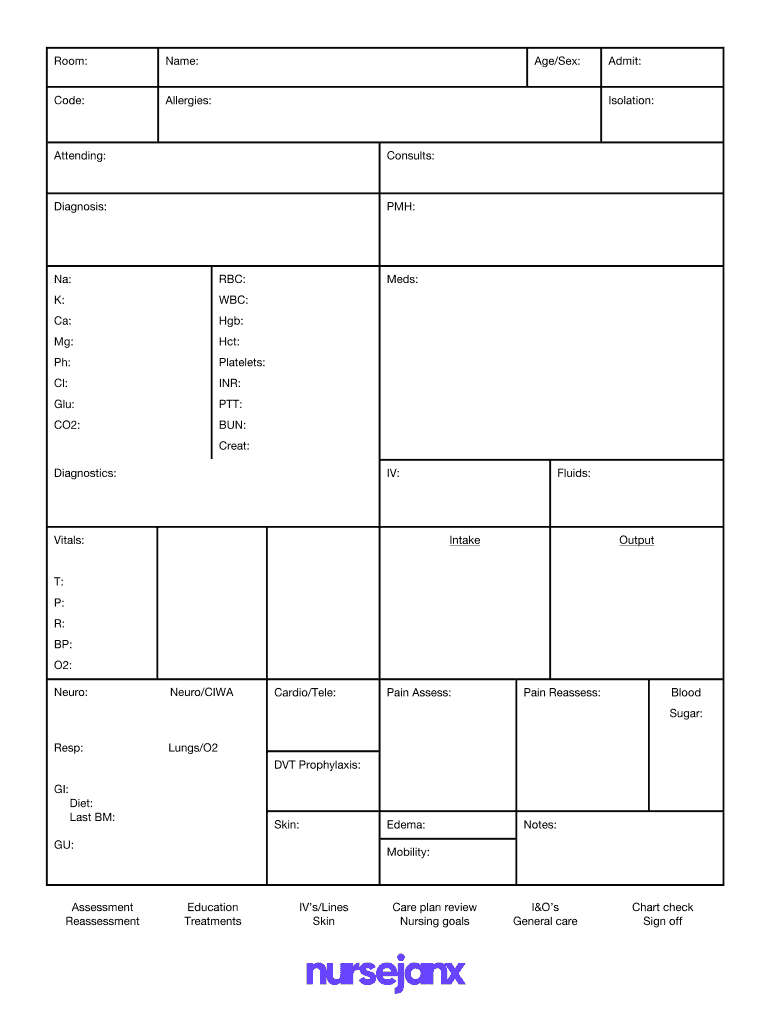 Report Made Simple For Nurses Med/Surg Nursing Brain Sheet - Report Made Simple For Nurses Med/Surg Nursing Brain Sheet -