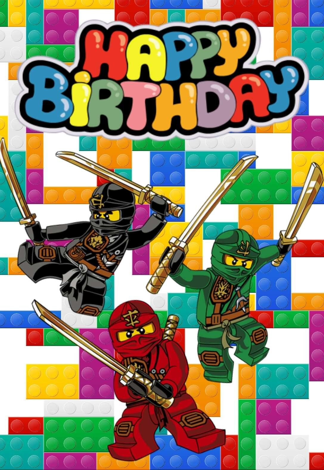 Sale lego birthday card printable New Arrivals Birthday card