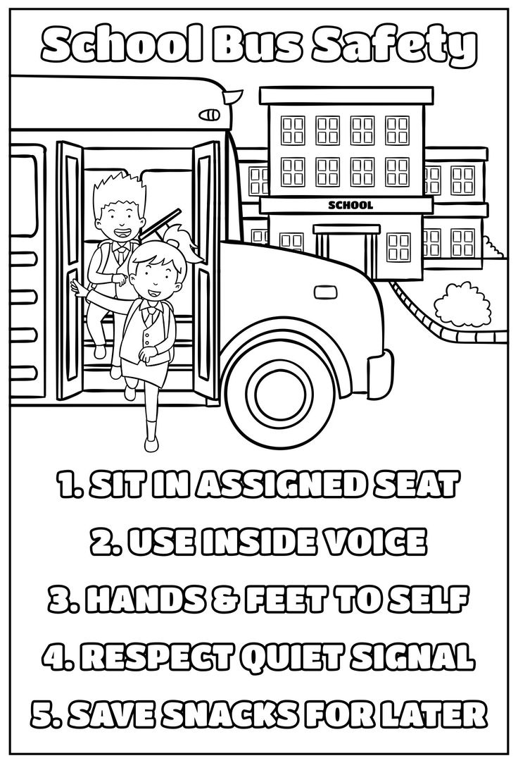 School Bus Rules -  Free PDF Printables  Printablee