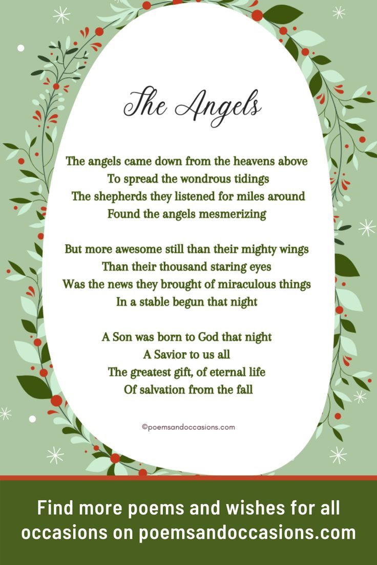 Short and Sweet Religious Christmas Poems Short and Sweet Religious Christmas Poems