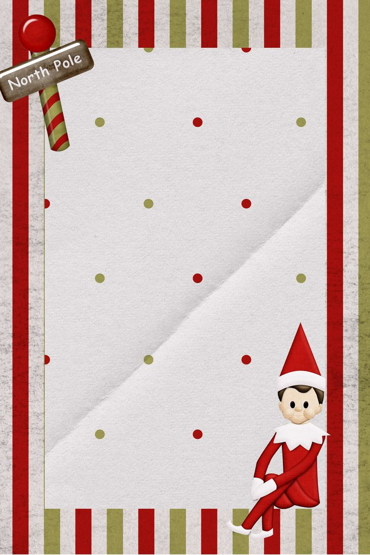 Super Cute Free Downloadable Elf on the Shelf Note