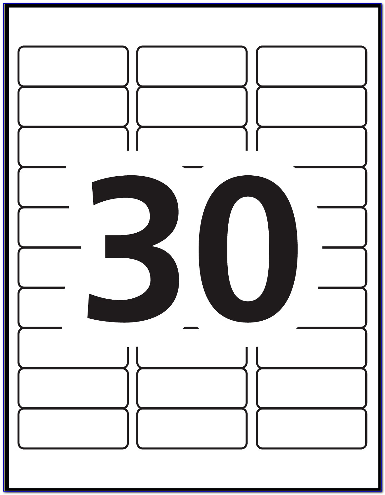 Template Word  Sheets] Avery /160/960 INKJET/LASER Mailing