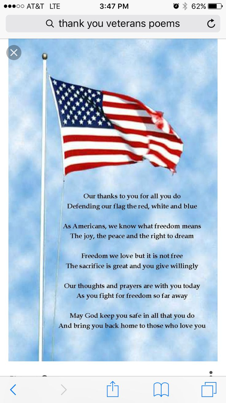 Thank You Veterans: A Poem of Gratitude