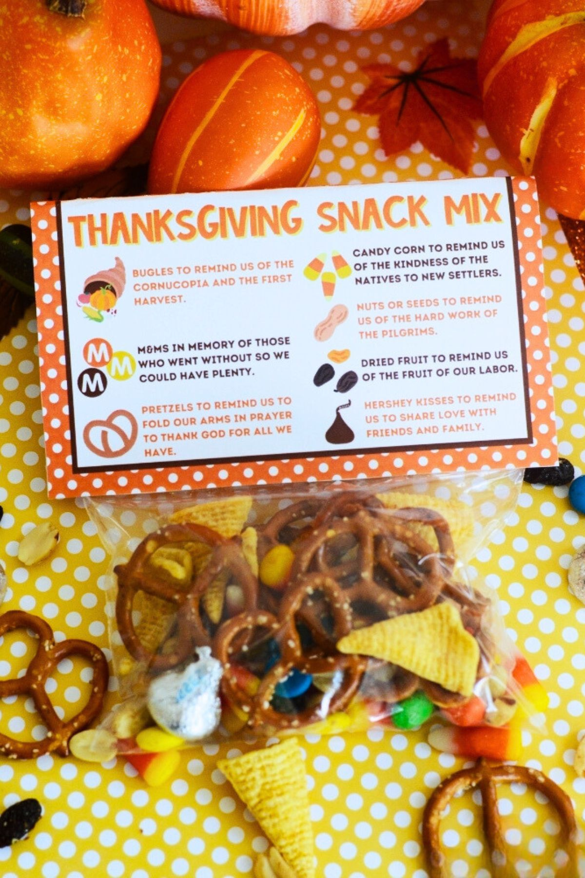 Thanksgiving Snack Mix (Free Printable Tags!) Thanksgiving Snack Mix (Free Printable Tags!)