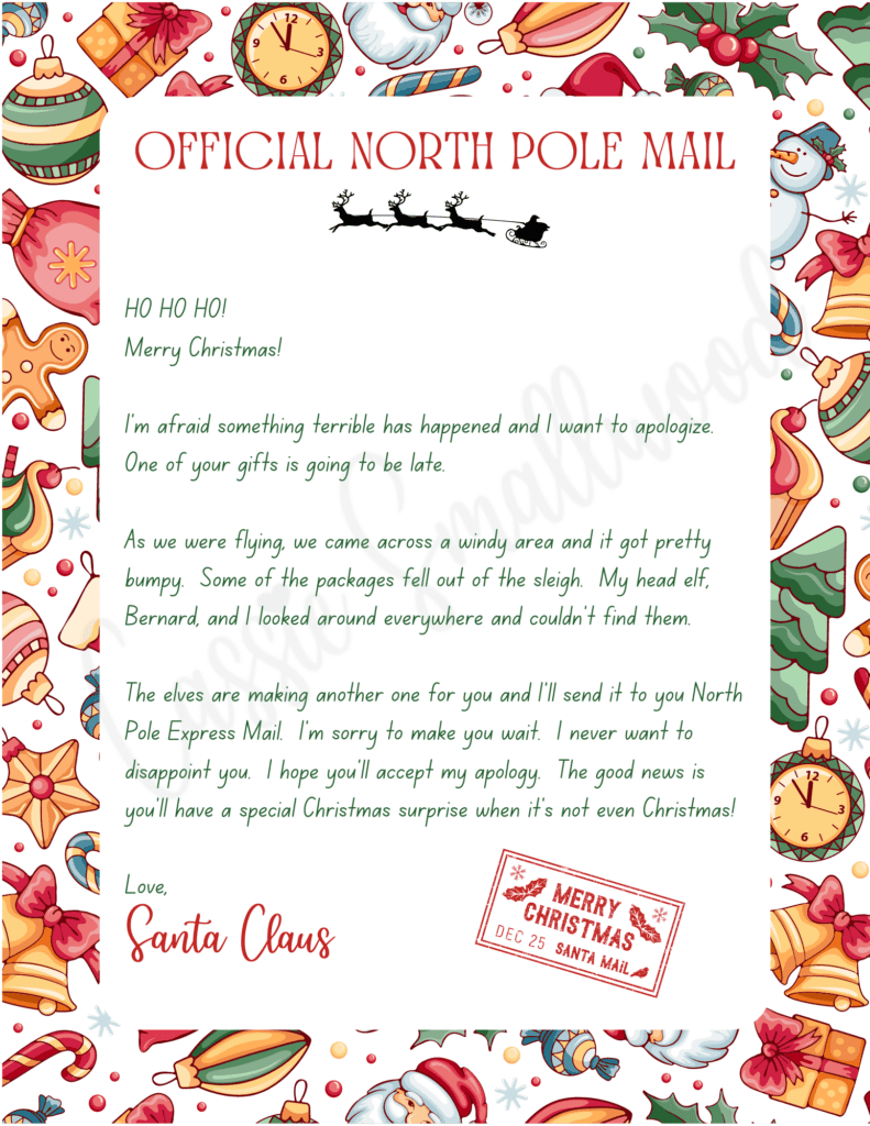 THE CUTEST Letters From Santa - Cassie Smallwood THE CUTEST Letters From Santa - Cassie Smallwood