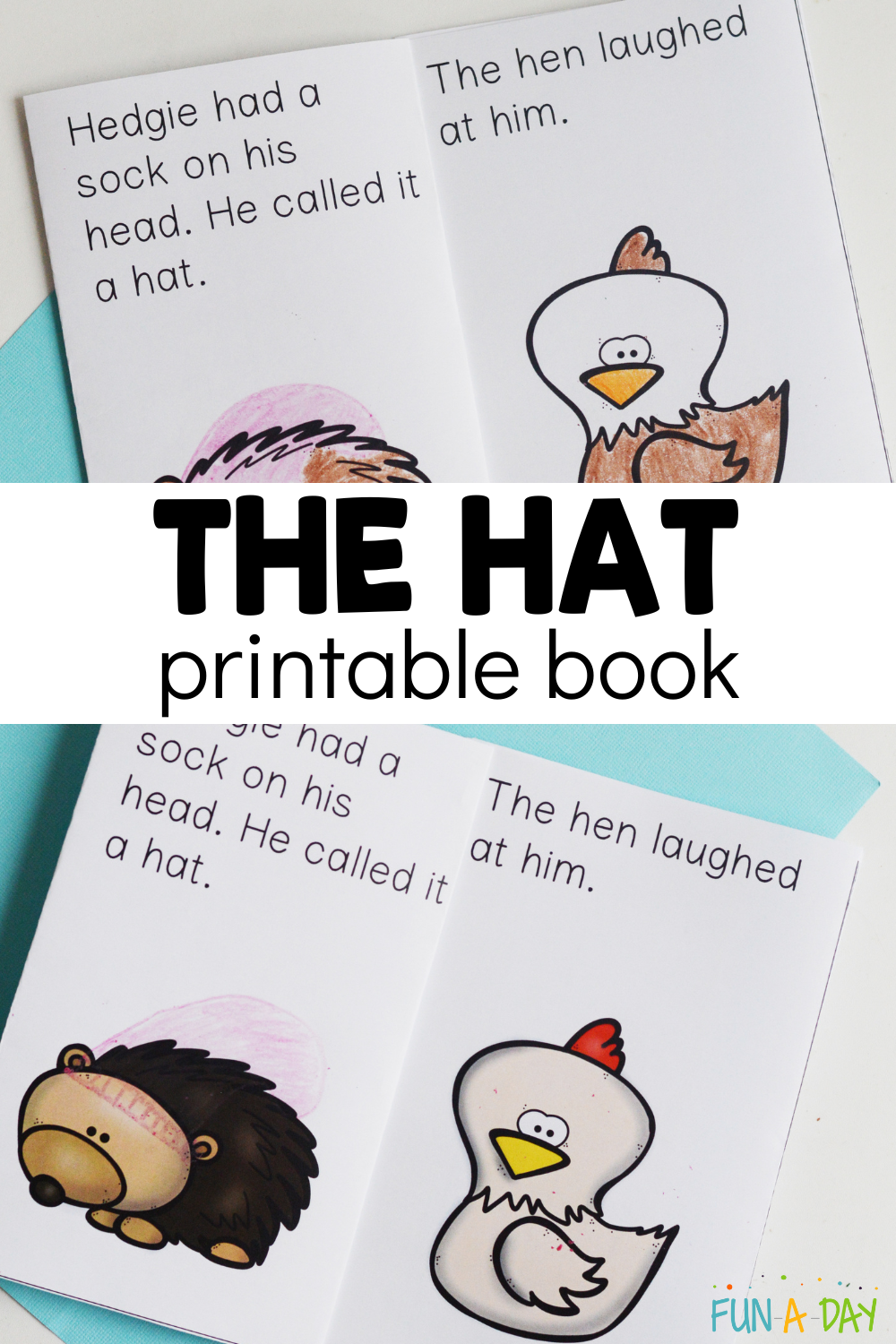 The Hat Printable Book for Kids - Fun-A-Day!