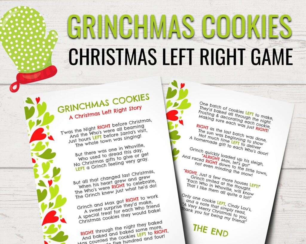 The Left-Right Christmas Game Your Next Christmas Party Needs! The Left-Right Christmas Game Your Next Christmas Party Needs!