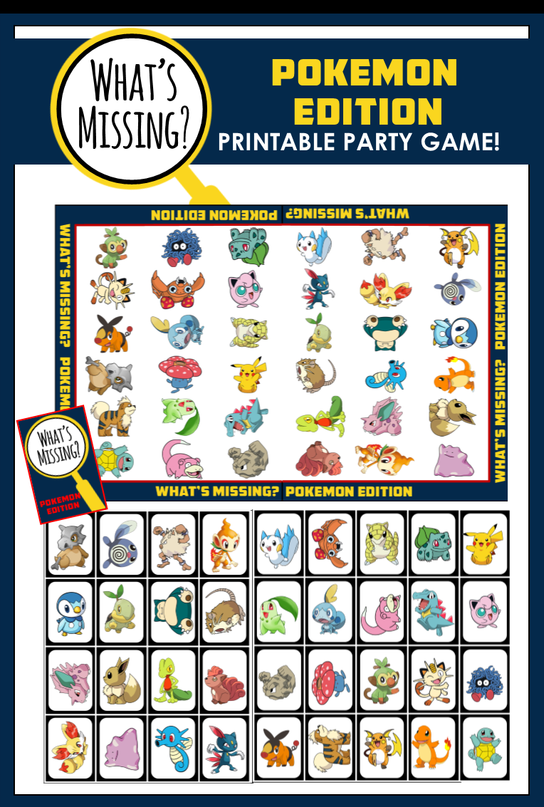 Top  Pokemon Party Games