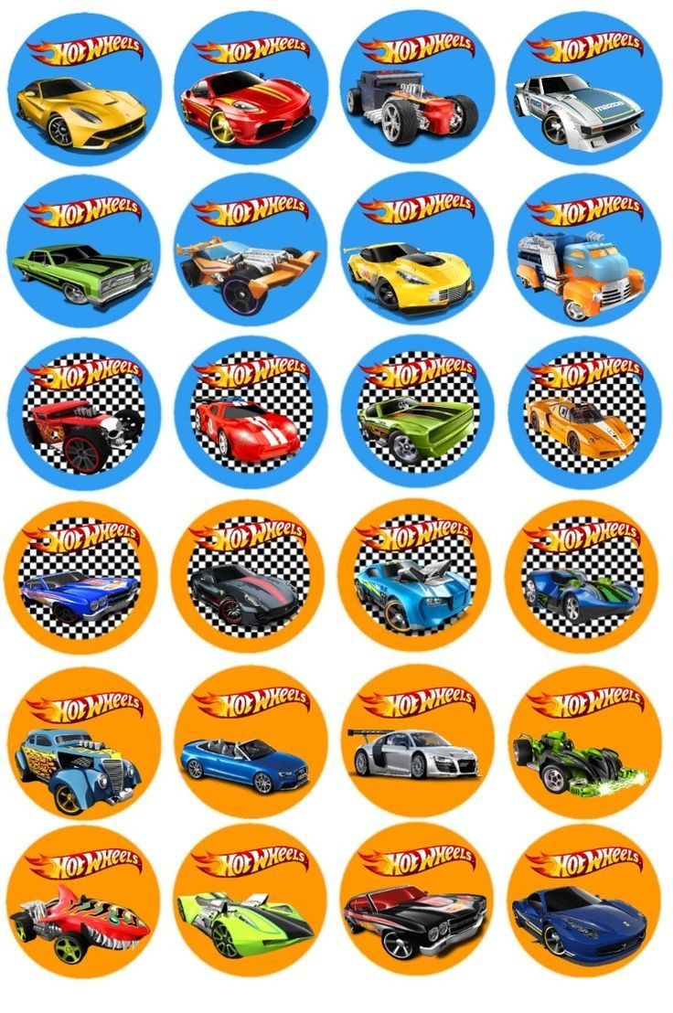 Topper Hot Wheels Aniversário Hot Wheels, Festa Hot Wheels, Festa Topper Hot Wheels Aniversário Hot Wheels, Festa Hot Wheels, Festa