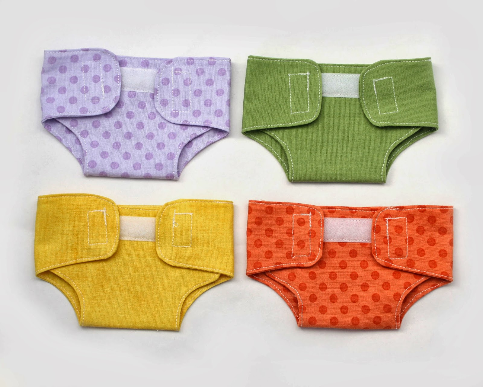 TUTORIAL: Doll Diaper plus Pattern!