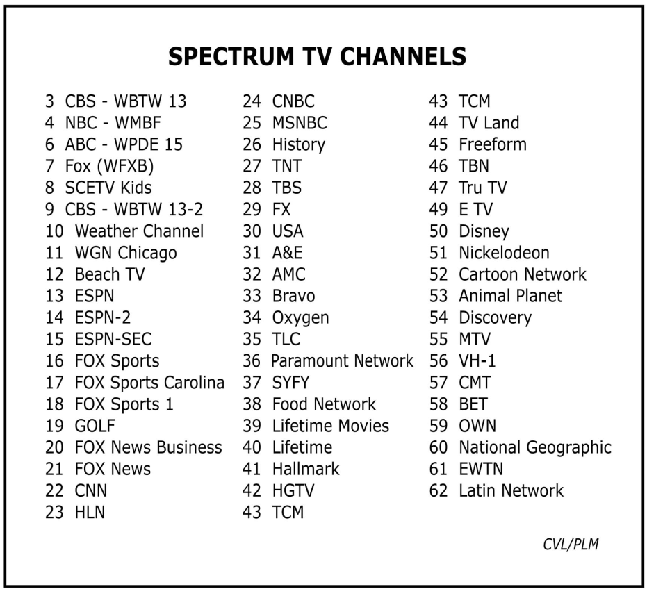 Tv Guide Spectrum Choose Channels Deal Channel List Spectrum Tv Guide Spectrum Choose Channels Deal Channel List Spectrum
