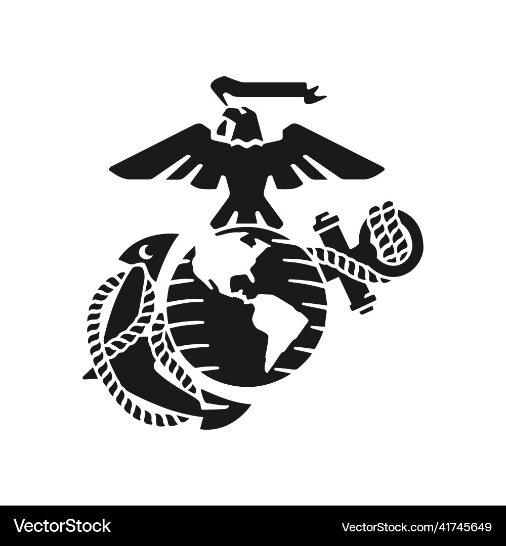 United States Marine Corps Logo – Royalty-Free Vector  VectorStock
