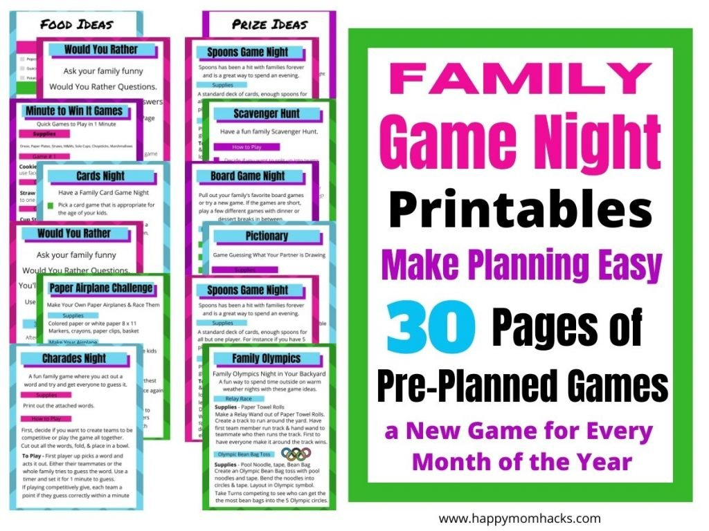 Want to Start Family Game Nights But You Want to Start Family Game Nights But You