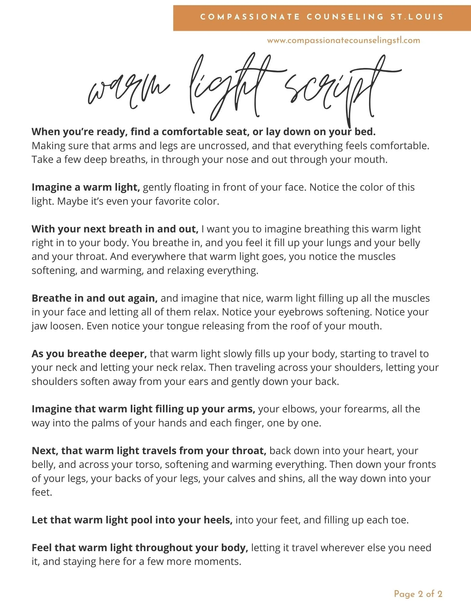 Warm Light Guided Meditation for Kids, Teens, and College Students Warm Light Guided Meditation for Kids, Teens, and College Students