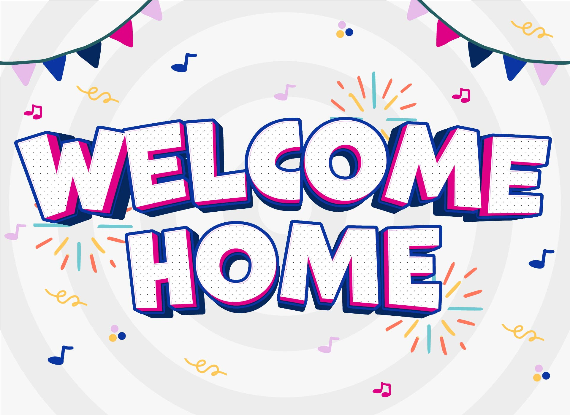 Welcome Home Printable - Printable Party Favors