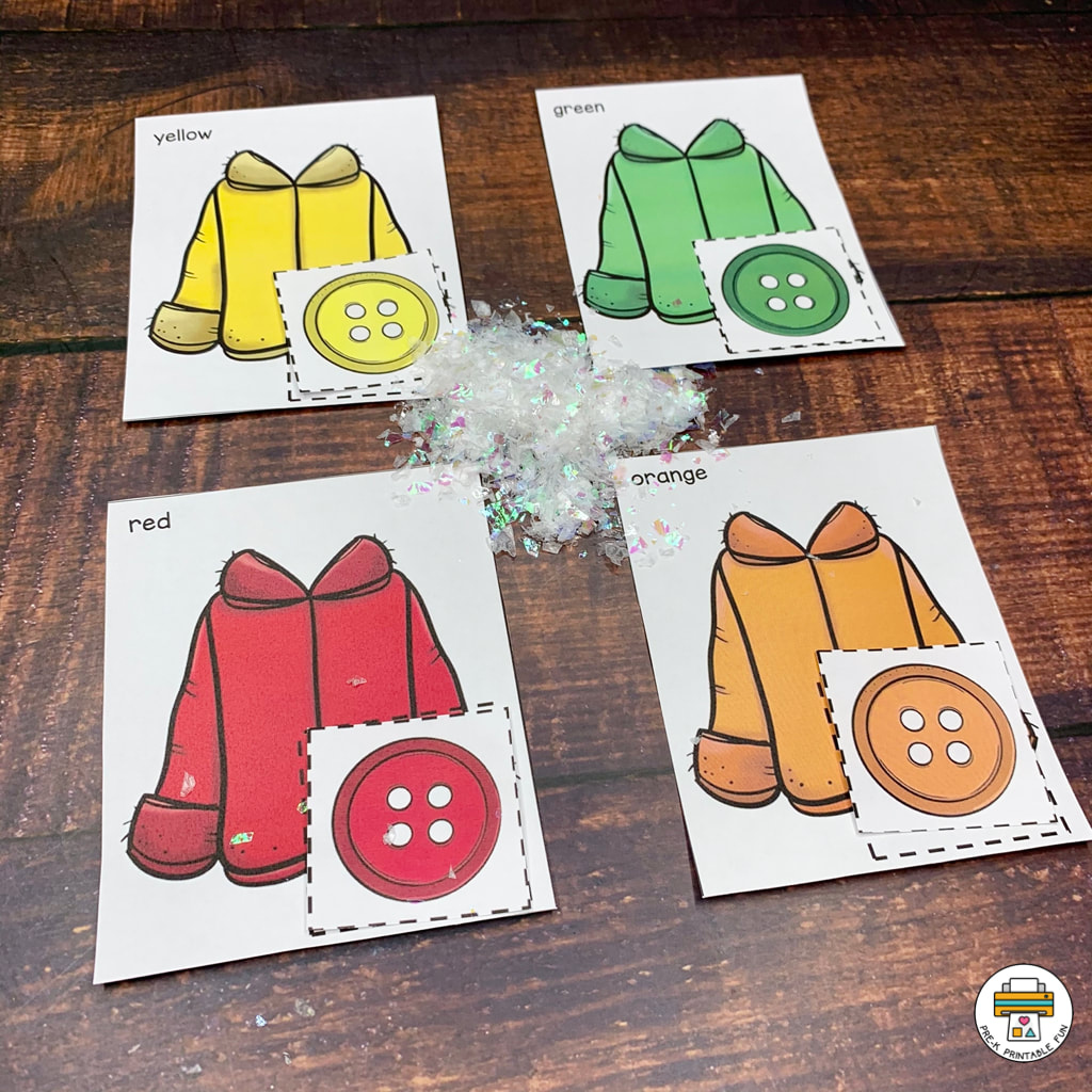 Winter Clothes Activity Pack - Pre-K Printable Fun