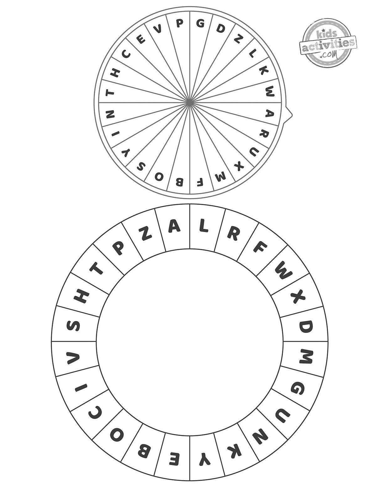 Write a Secret Code With Our Printable Cipher Wheel  Kids