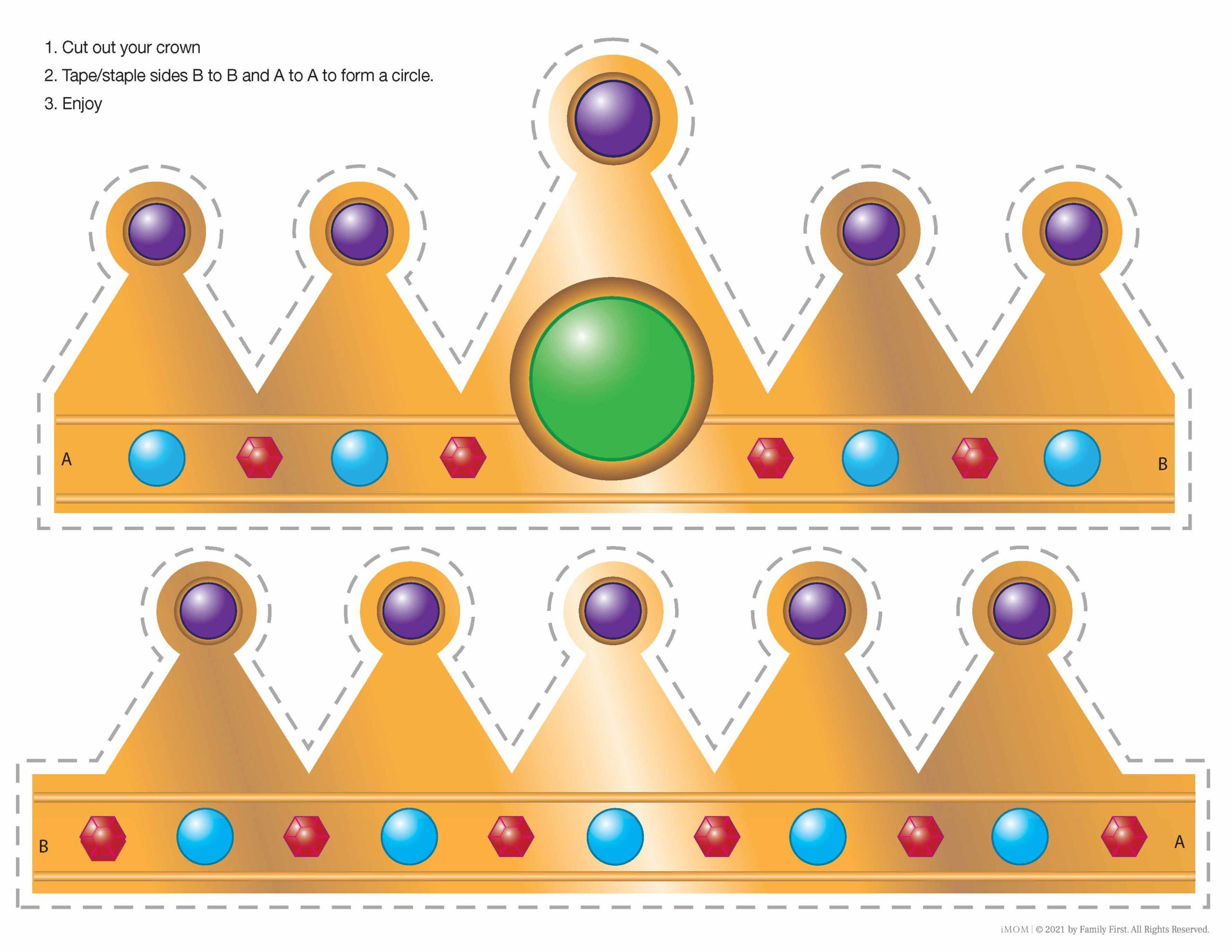 You Are Special Printable Crown - iMOM You Are Special Printable Crown - iMOM